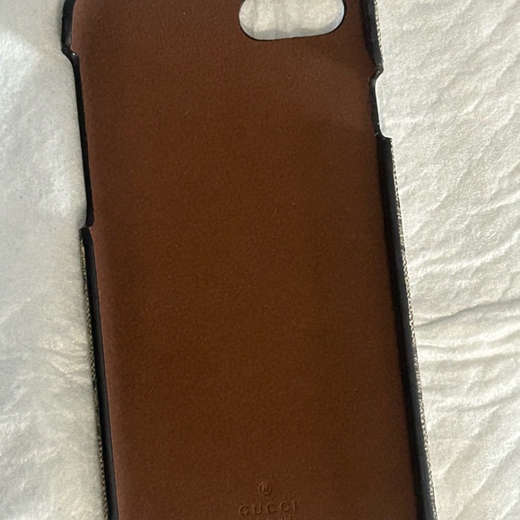 Gucci IPhone Case Monogram Bee Blind For Love New With Box - Picture 7 of 8